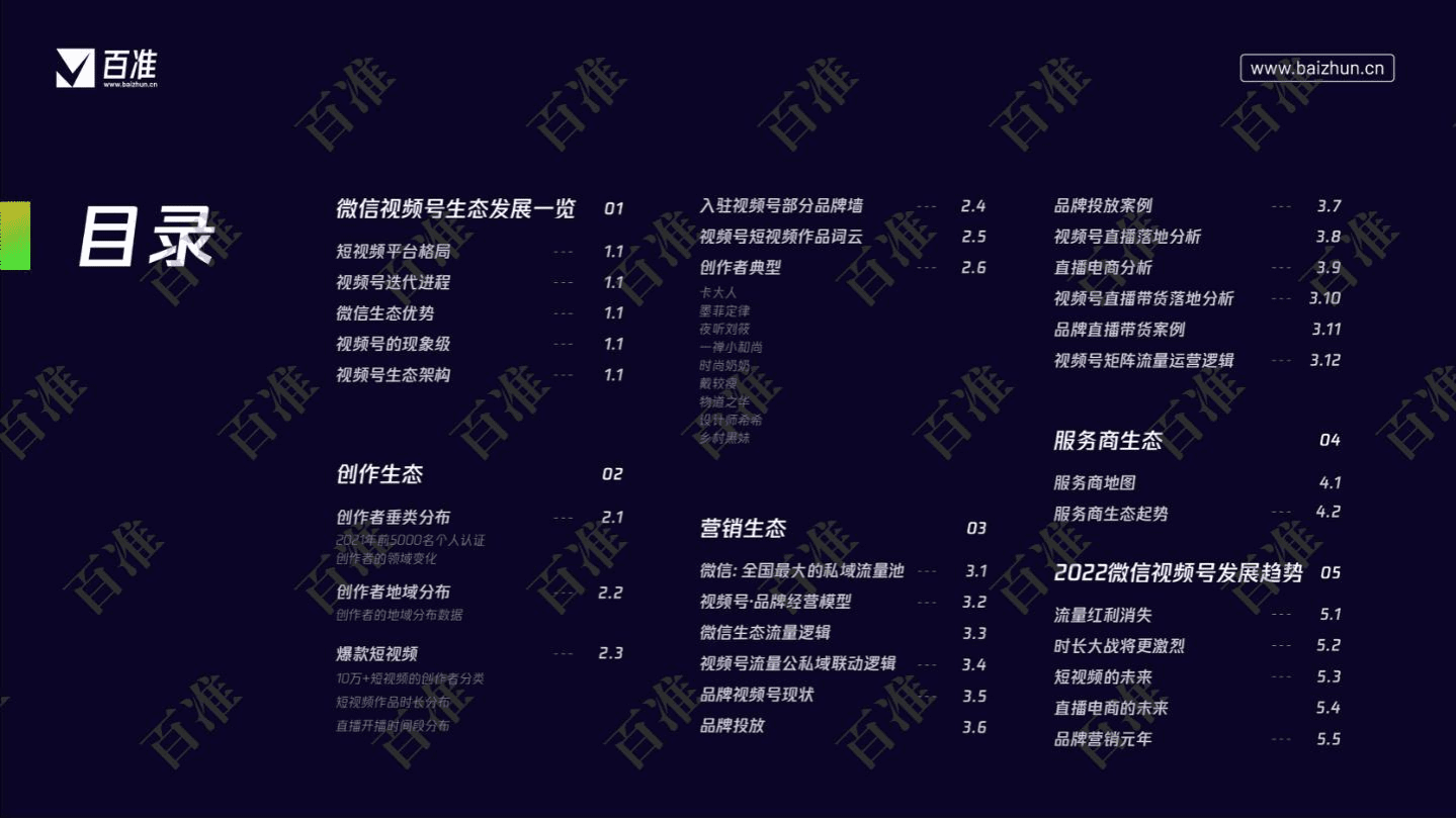 百准数据：2022微信视频号生态发展研究报告.pdf 第3页