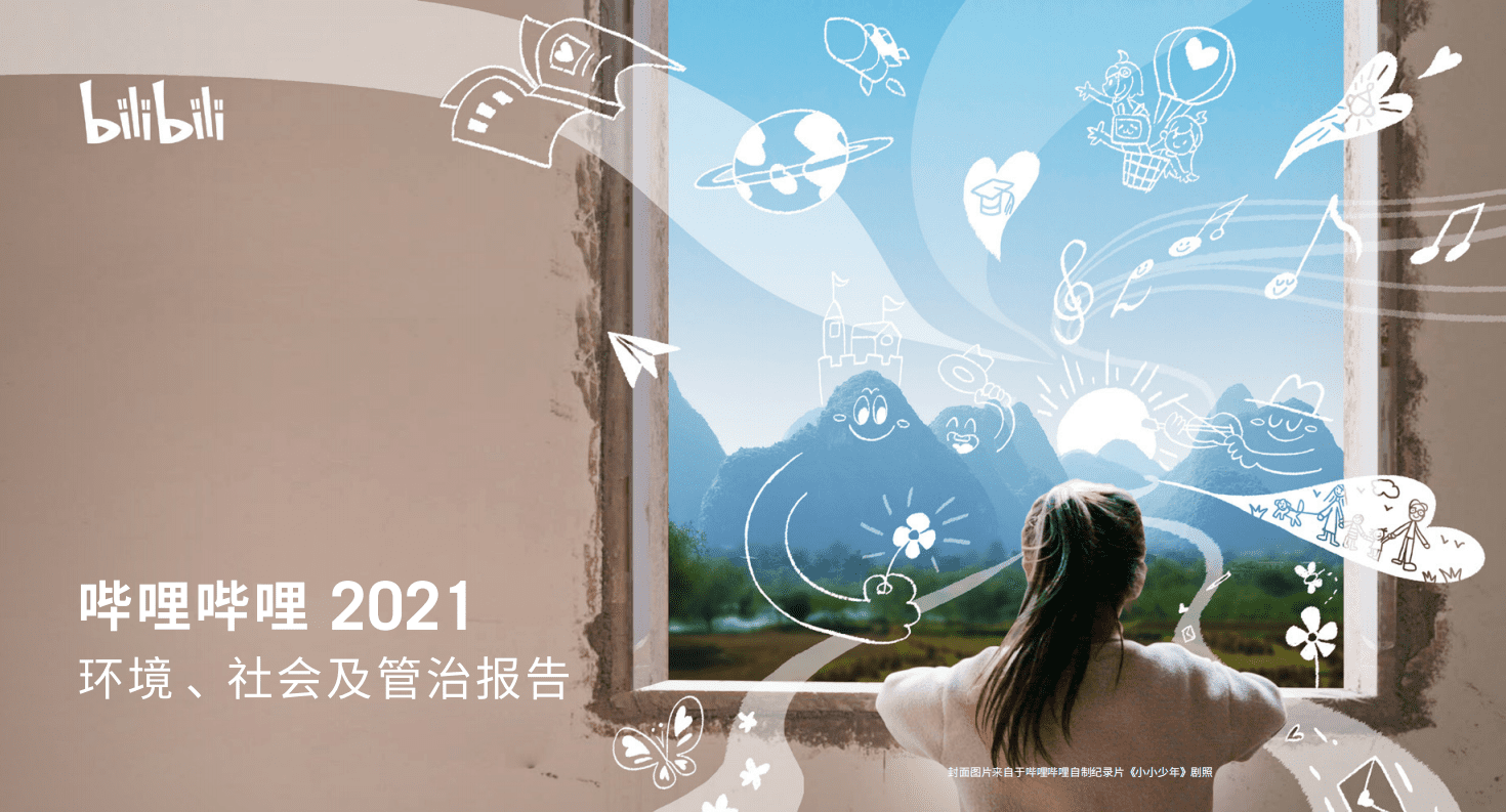 哔哩哔哩：2021年度环境、社会及管治报告.pdf 第1页