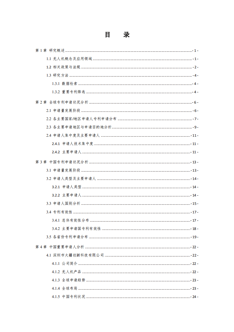 开阳星：2019无人机技术行业专利分析报告.pdf 第4页