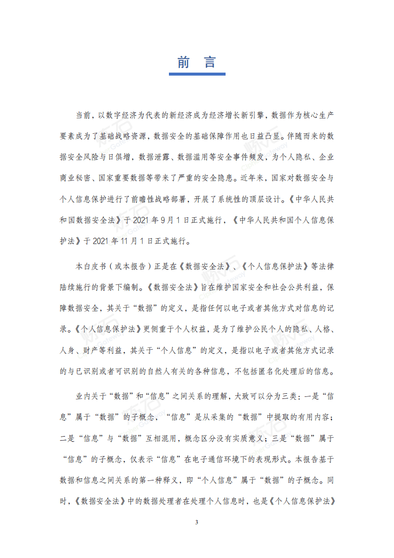 炼石：2021数据安全与个人信息保护技术白皮书V1.0.pdf 第2页