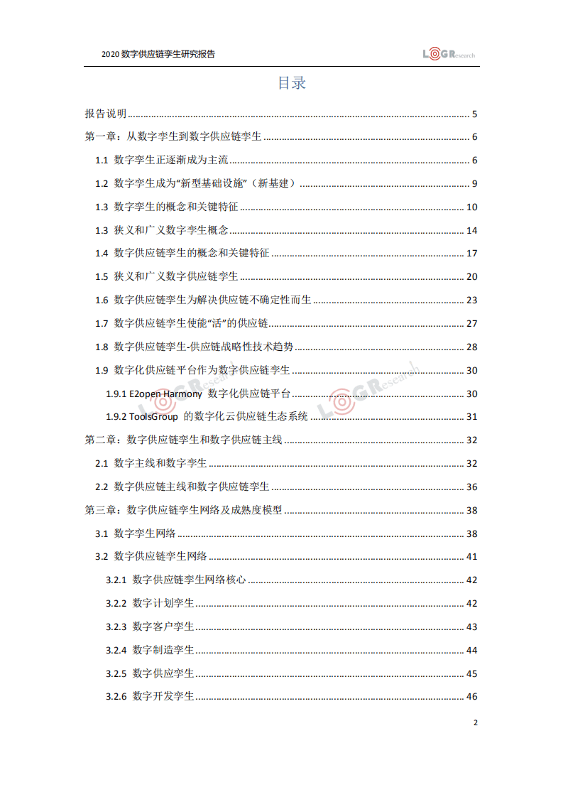罗戈研究：2020数字供应链孪生研究报告.pdf 第2页