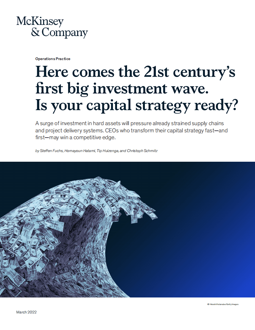 麦肯锡：21世纪第一个最大的投资浪潮即将来临（英文版）.pdf 第1页