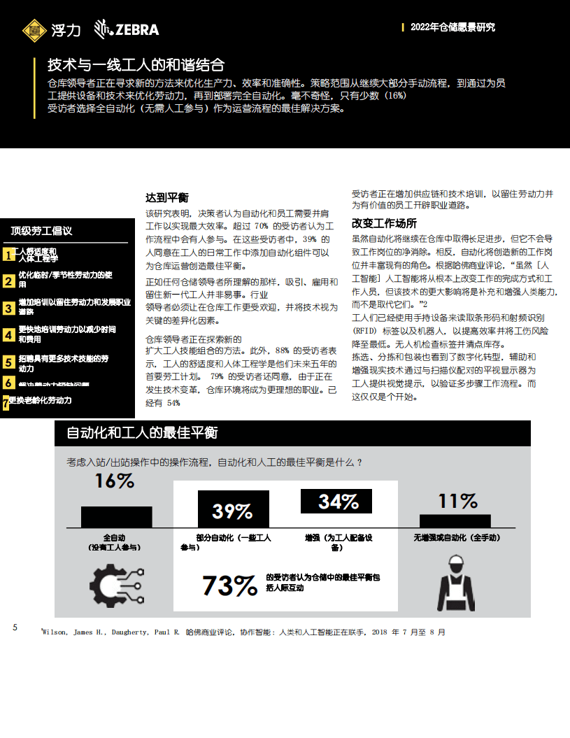 美国斑马技术公司：2022仓储愿景研究-增强人类能力并推动现代化的技术.pdf 第5页