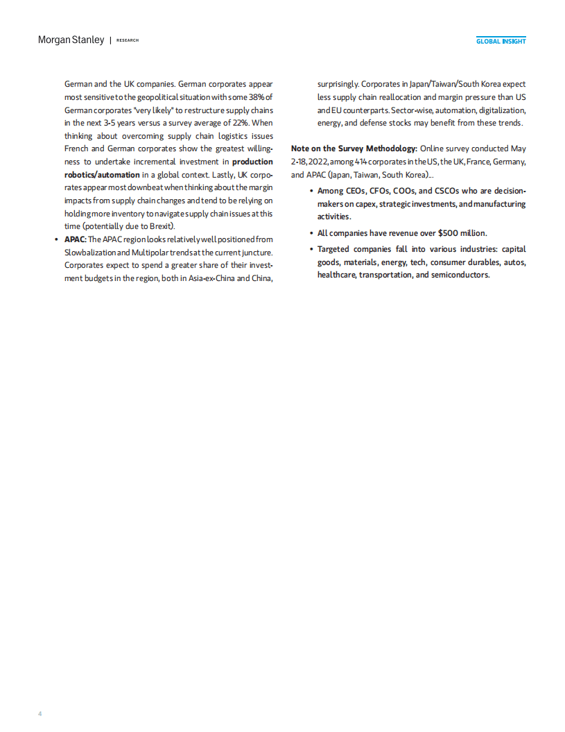 摩根士丹利：2022全球供应链调查：C-Suite 的想法（英文版）.pdf 第3页