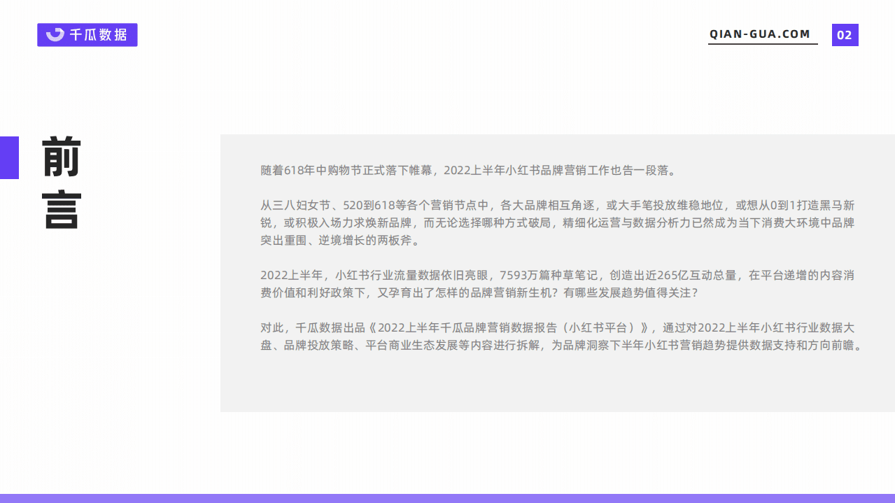 千瓜数据：2022上半年品牌营销数据报告（小红书平台）.pdf 第2页