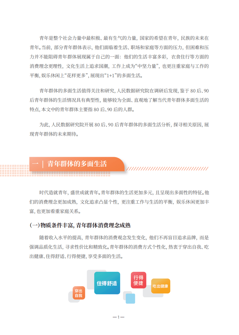 人民数据研究院：2022青年群体的“1+1”多面生活解析报告.pdf 第3页