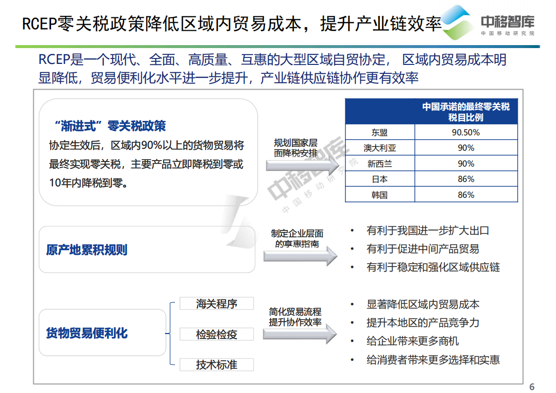 中移智库：区域全面经济伙伴关系协定（RCEP）内容解读与信息服务产业机遇分析报告.pdf 第6页