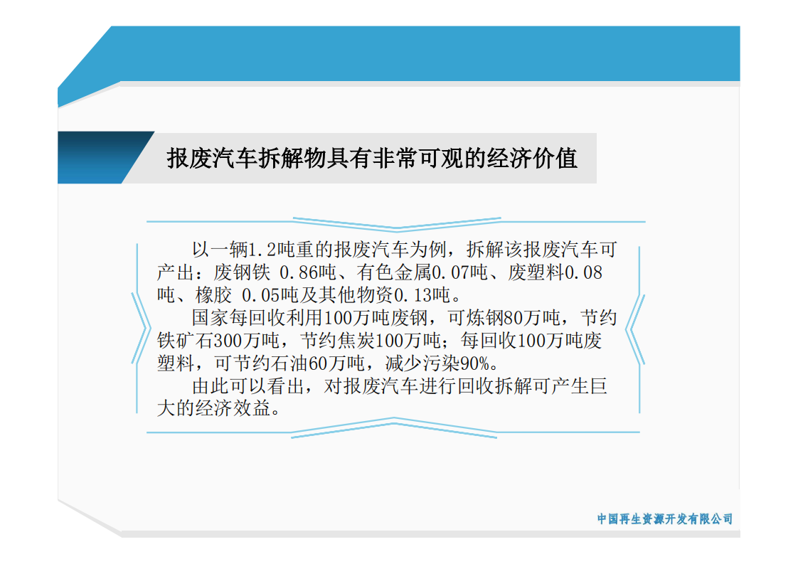 中国再生资源开发有限公司：2016中国报废汽车回收拆解行业现状及展望.pdf 第6页