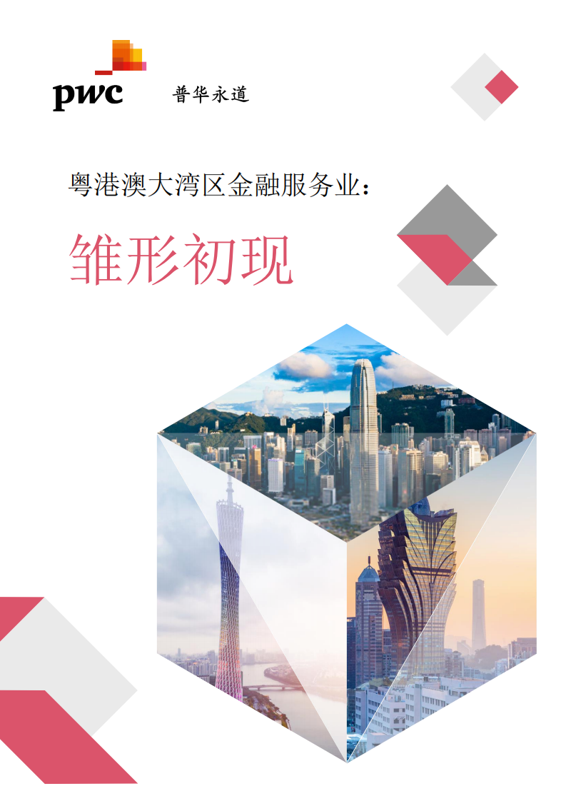普华永道：粤港澳大湾区金融服务业-雏形初现.pdf 第1页