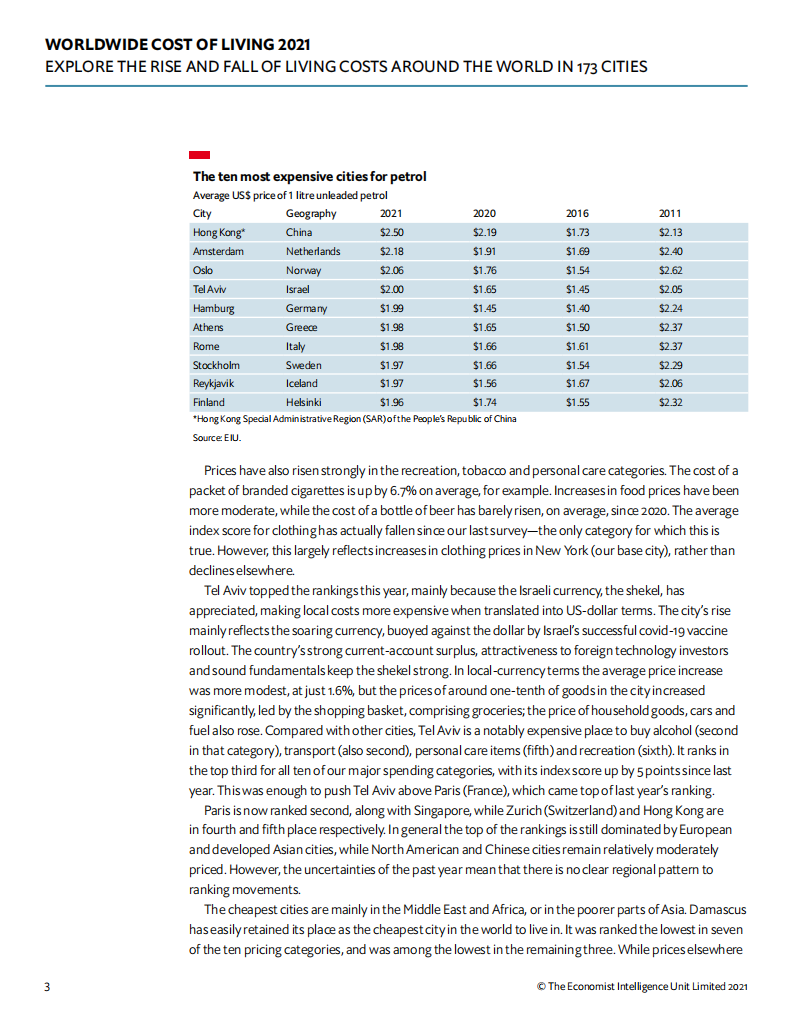 EIU：“世界经济学人”-2021年全球生活费用（英文版）.pdf 第4页