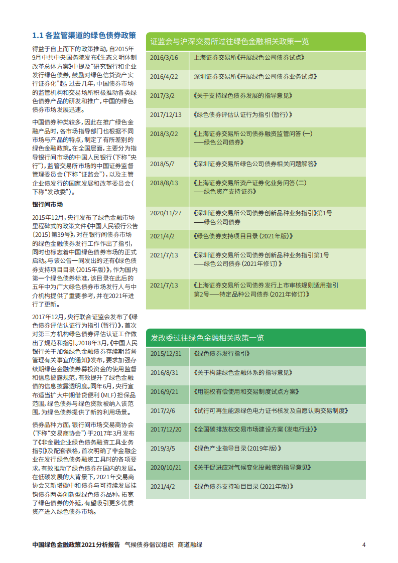 气候债券倡议组织：2021中国绿色金融政策分析报告.pdf 第4页