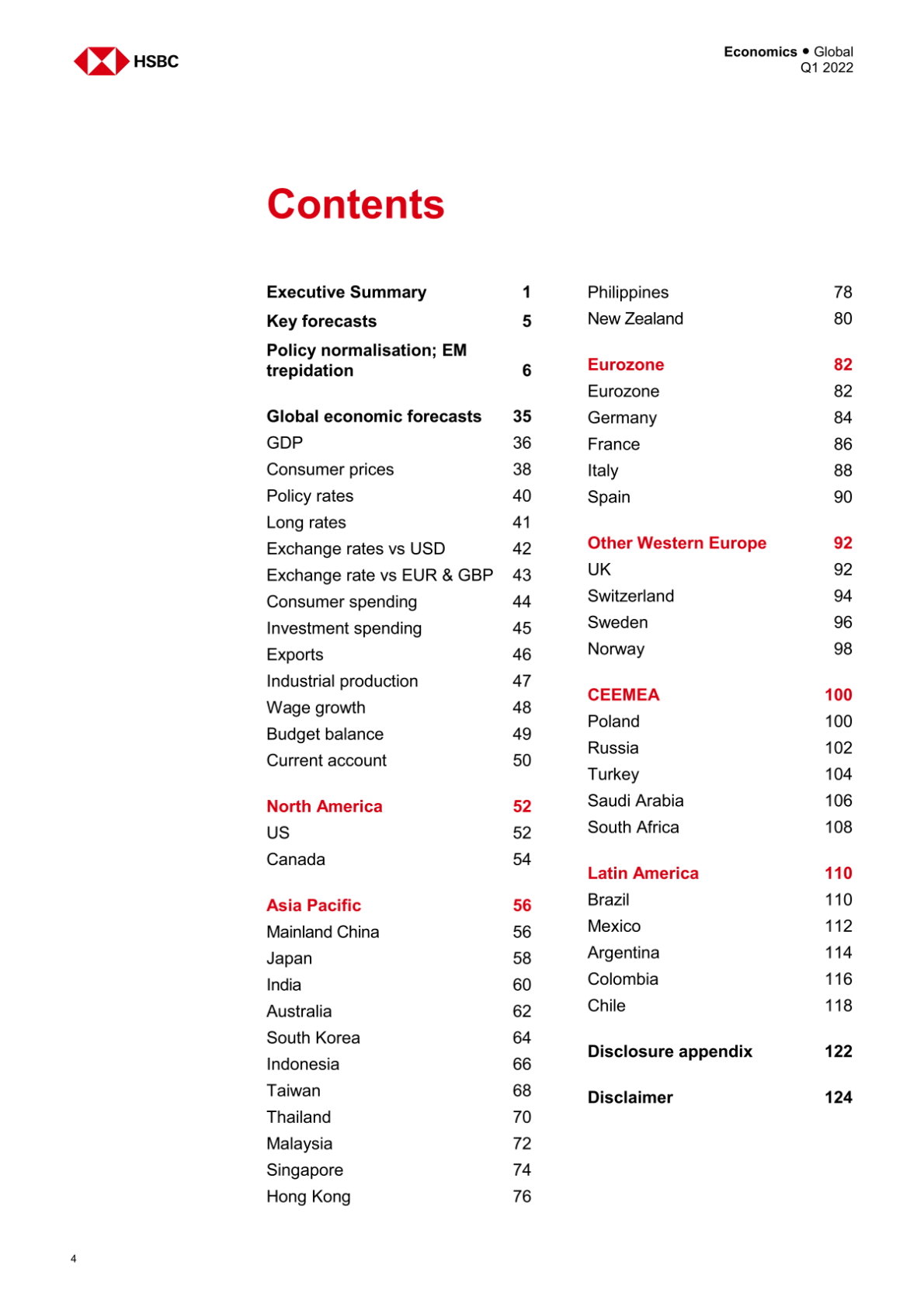 HSBC：2022年Q1全球宏观经济展望（英文版）.pdf 第5页