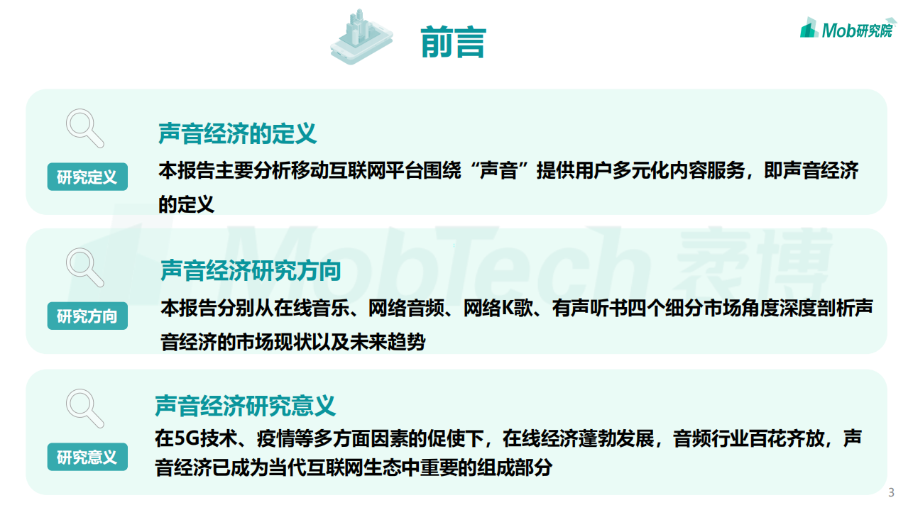 Mob研究院：2022年声音经济洞察报告.pdf 第3页