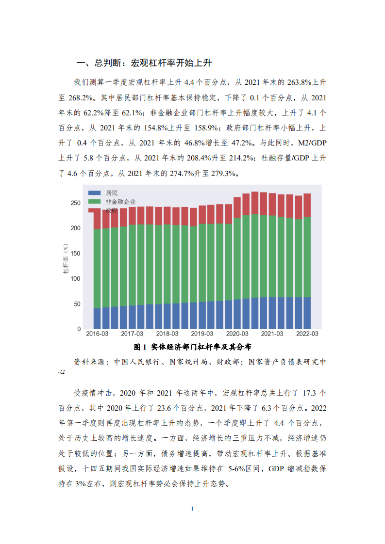 NIFD：2022年Q1宏观杠杆率季报.pdf 第5页