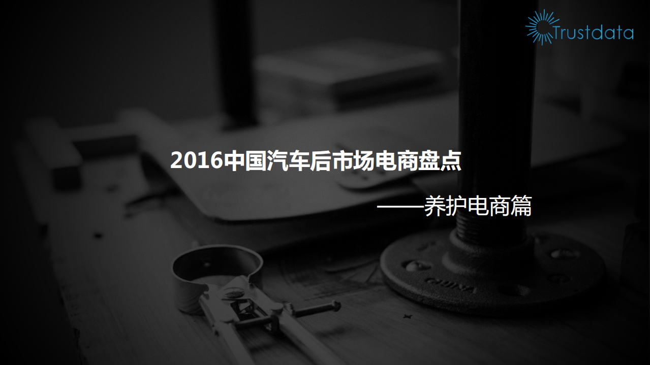 TrustData：2016中国汽车后市场电商行业盘点——养护电商篇.pdf 第1页
