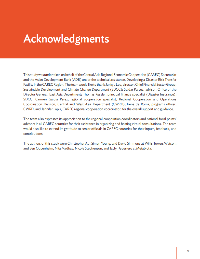 亚开行：建立抵御未来疫情的能力：中亚区域经济合作区传染病风险融资解决方案（英文版）.pdf 第4页