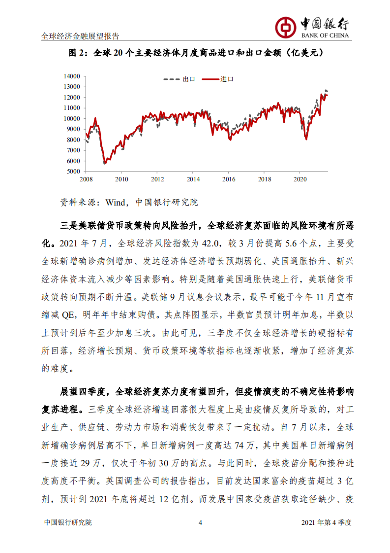 中国银行研究院：全球经济金融展望报告2021年第4季度.pdf 第6页