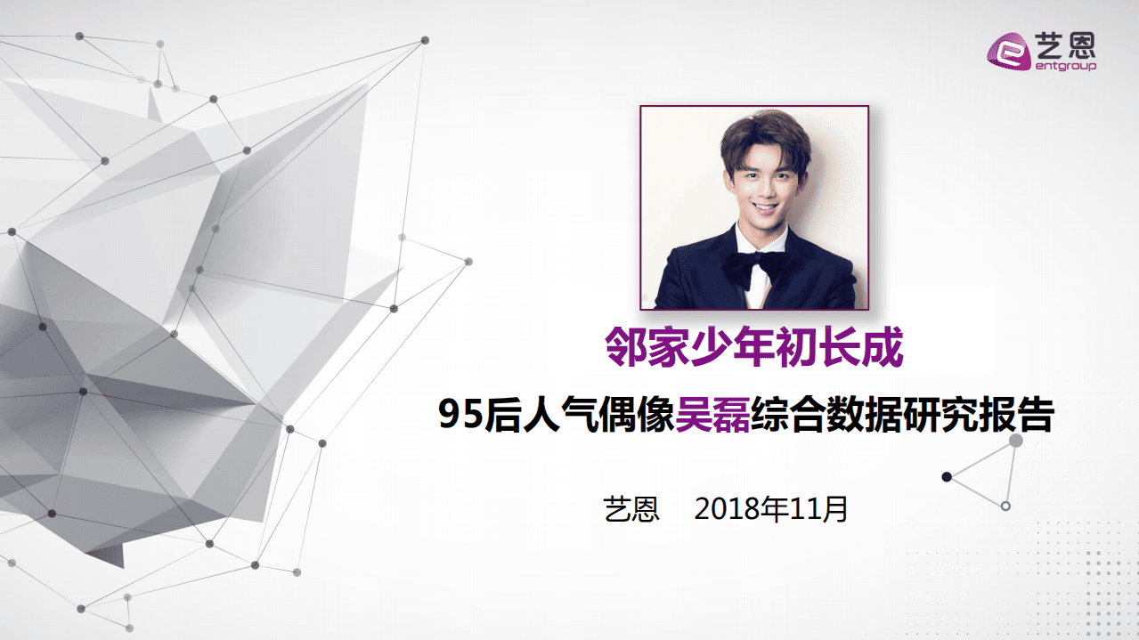 艺恩：2020年95后人气偶像吴磊综合数据研究报告.pdf 第2页