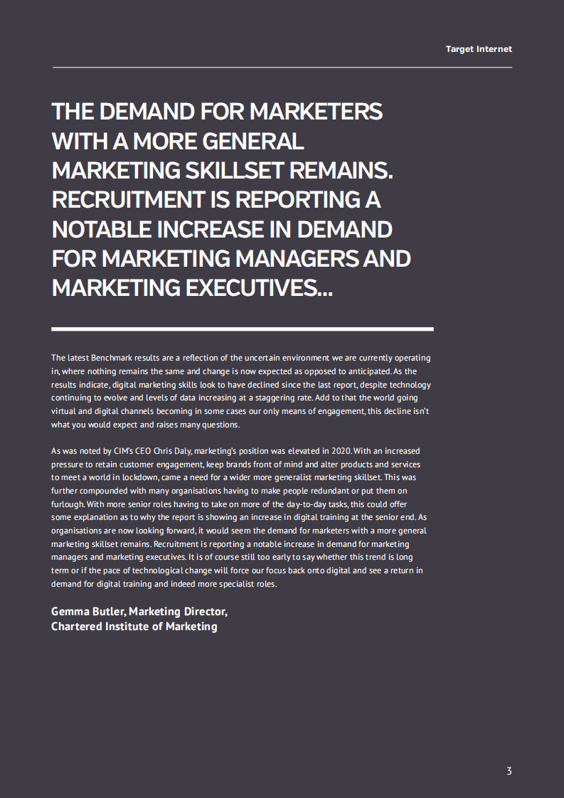 CIM：2021年网络营销技能基准报告（英文版）.pdf 第3页