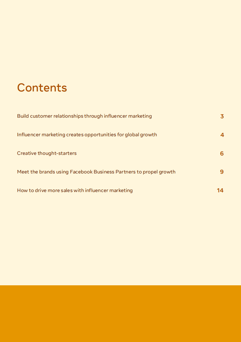 FACEBOOK：影响力如何营销可以帮助推动为您的企业销售（英文版）.pdf 第2页