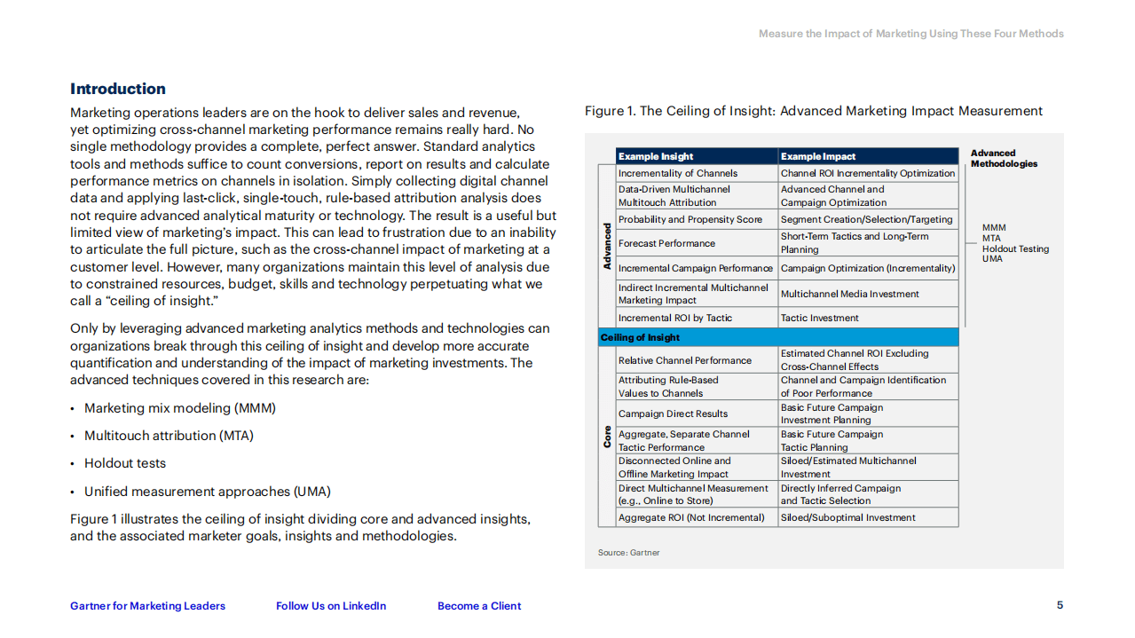 Gartner：用这四种方法衡量营销的影响（英文版）.pdf 第4页