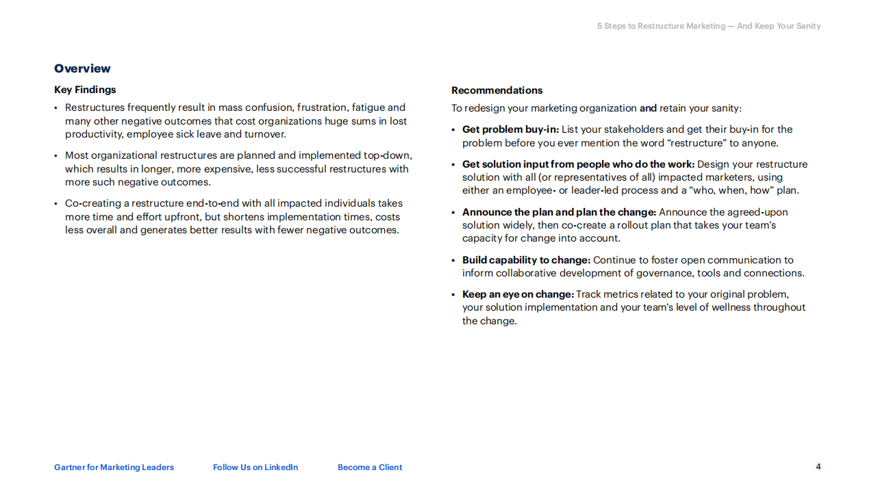 Gartner：重组营销的5个步骤——保持头脑清醒（英文版）.pdf 第3页
