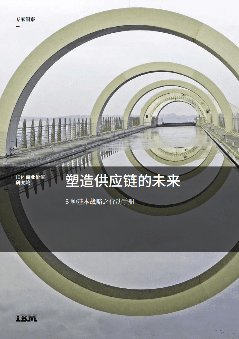IBM：2022塑造供应链的未来：5种基本战略之行动手册.pdf 第1页