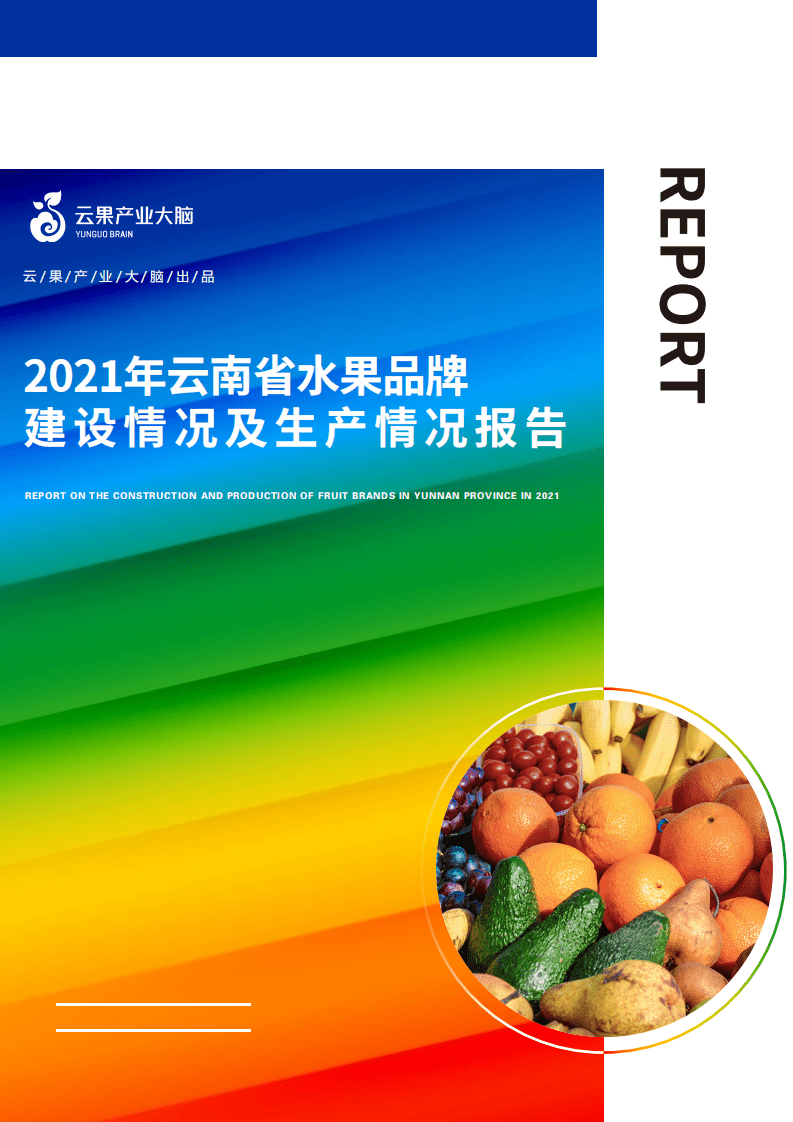 云果：2021年云南省水果品牌建设情况及生产情况报告.pdf 第1页