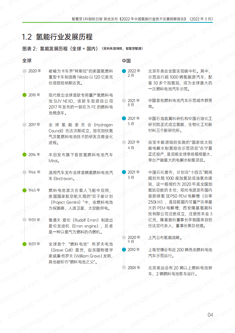 智慧芽：2022年中国氢能行业技术发展洞察报告.pdf 第5页