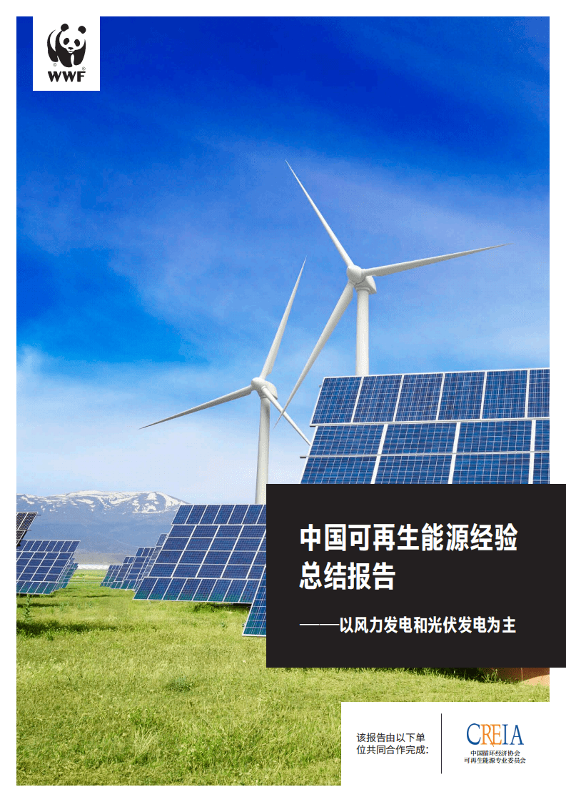 世界自然基金会：中国可再生能源经验总结报告.pdf 第1页