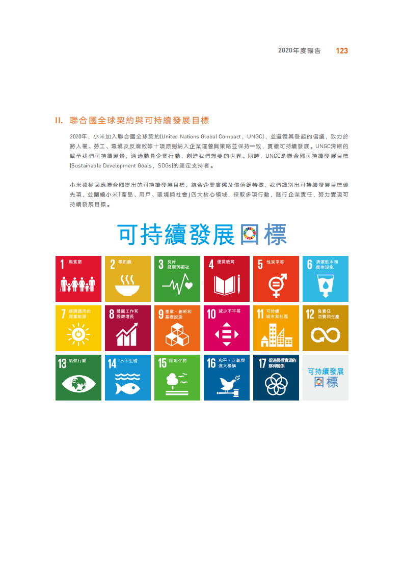 小米集团：2020年环境、社会及管治（ESG）报告.pdf 第2页