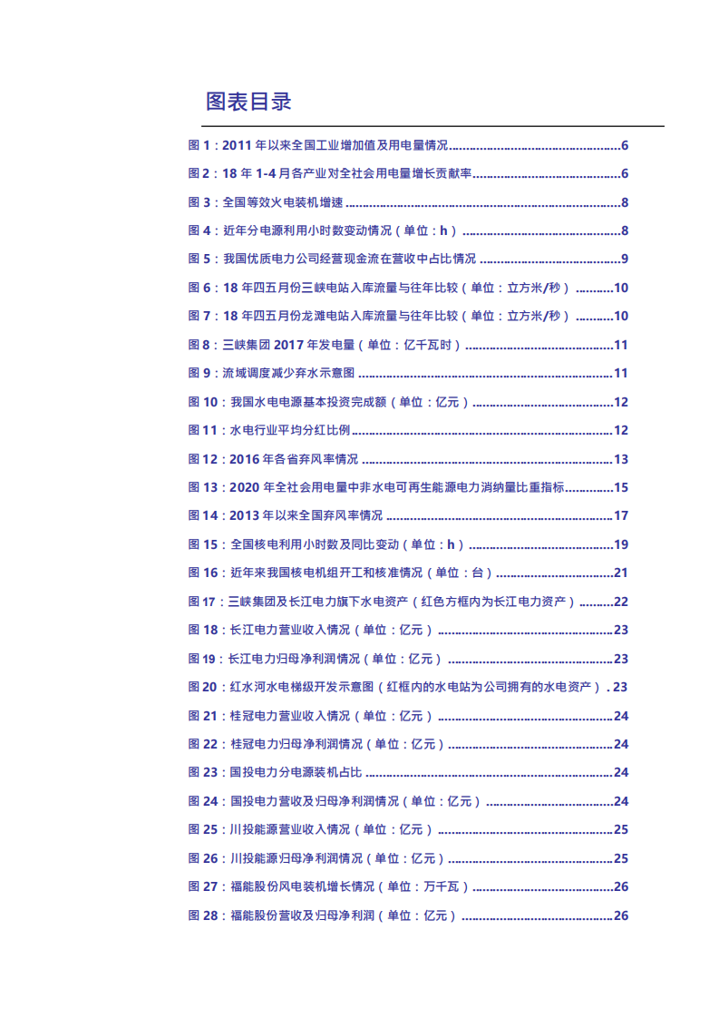 W094-2018年电力行业优质电力资产研究报告产业链市场数据调研报告word.pdf 第2页