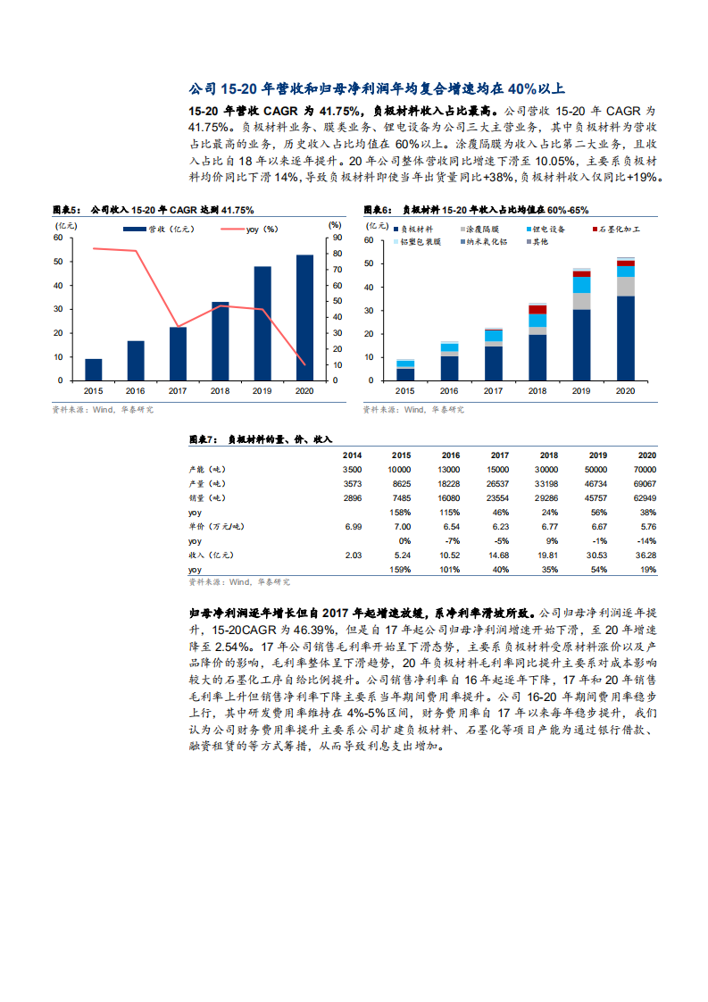 2021年璞泰来公司一体化布局与人造石墨负极行业研究报告.pdf 第6页