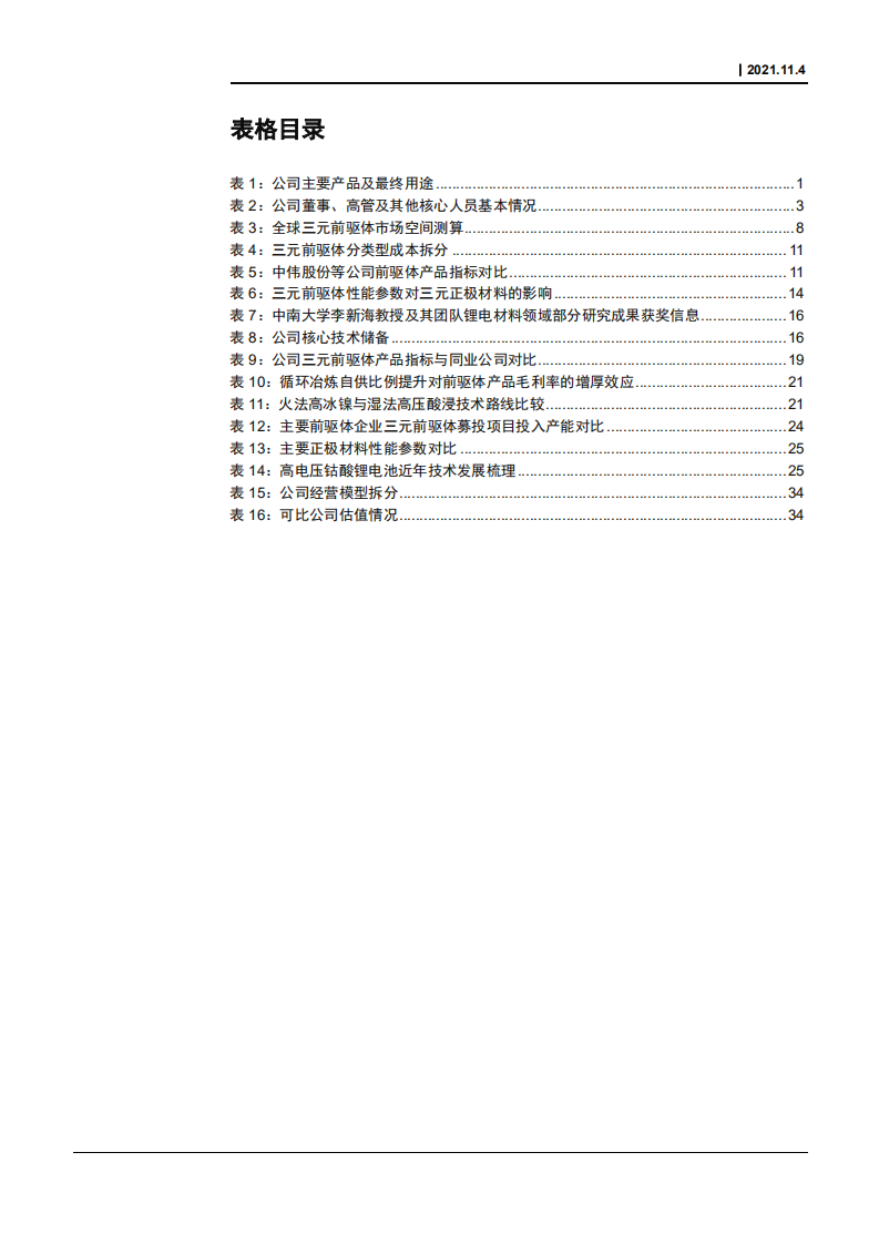 2021年正极三元前驱体四氧化三钴行业格局优势研究及中伟股份财务分析报告.pdf 第4页