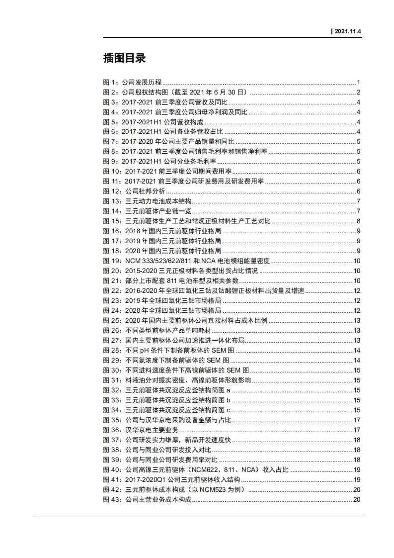 2021年正极三元前驱体四氧化三钴行业格局优势研究及中伟股份财务分析报告.pdf 第2页