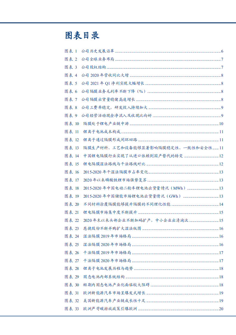 2021年锂电隔膜行业格局与星源材质公司盈利能力分析报告.pdf 第2页