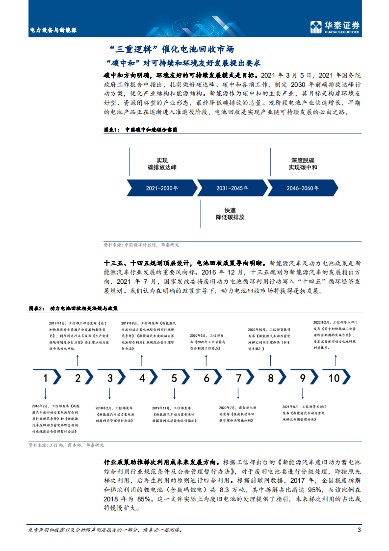 电力设备与新能源行业： 电池回收，行业逐步规范，长期利好-220427.pdf 第3页
