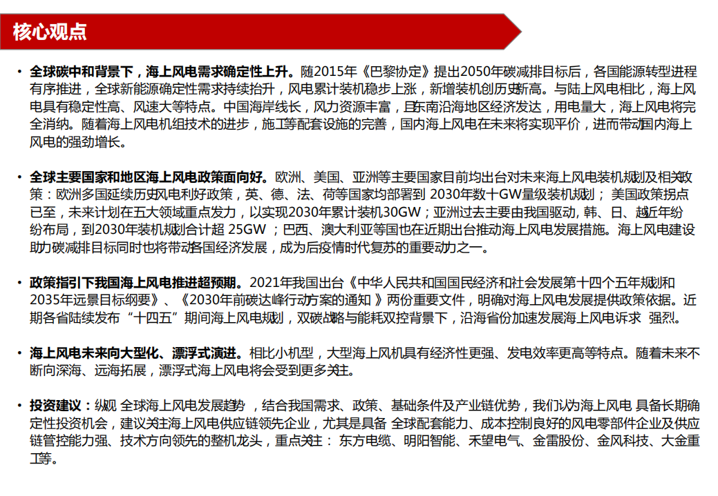 电力设备与新能源行业海上风电系列研究之一：全球海上风电政策梳理与装机展望-220310.pdf 第2页