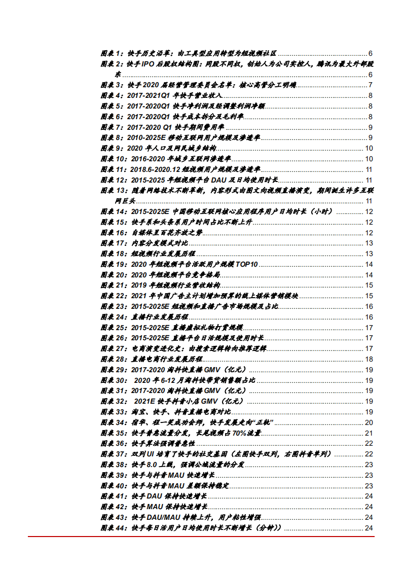 2021年快手科技公司主营业务与短视频行业下沉市场分析报告.pdf 第2页