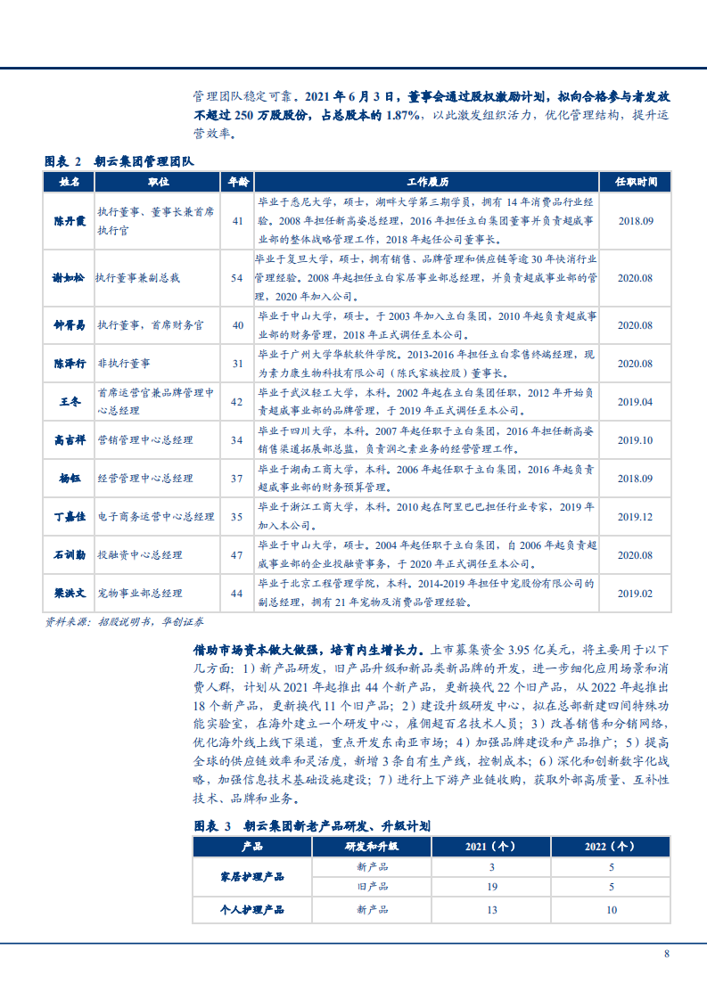 2021年朝云集团公司宠物业务与家居护理行业研究报告.pdf 第6页