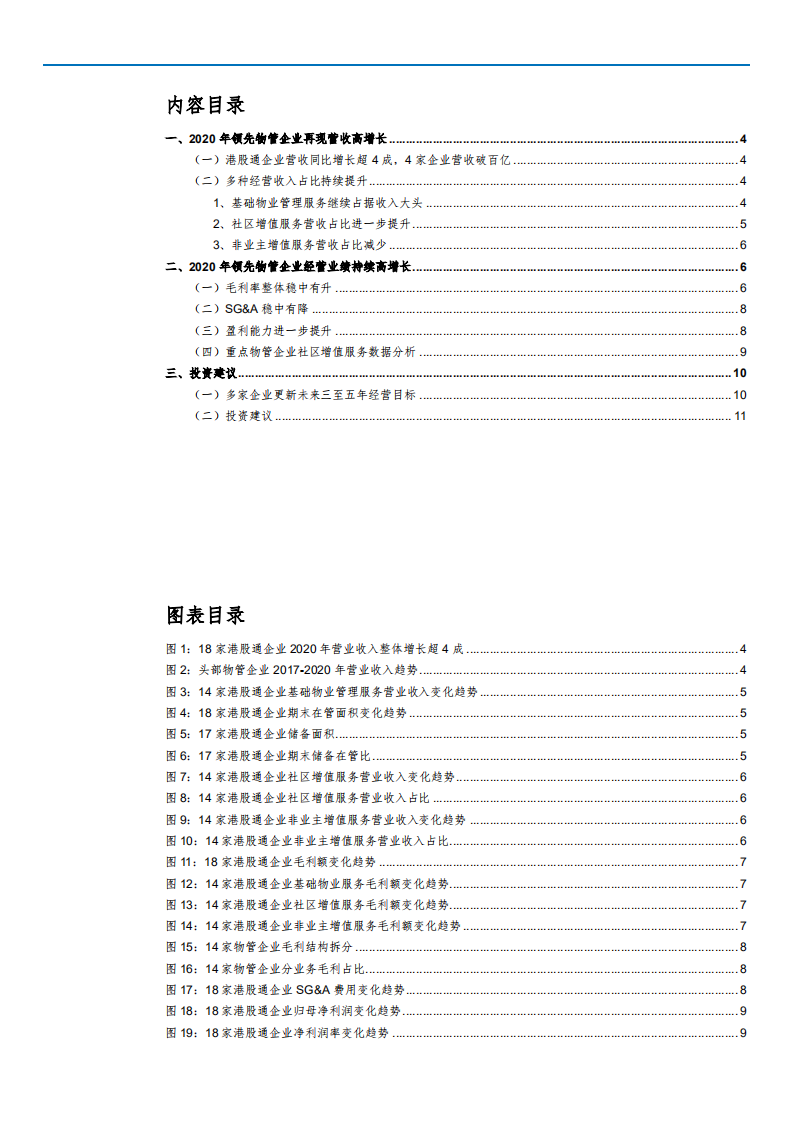 物业管理行业2020年总结分析报告.pdf 第1页