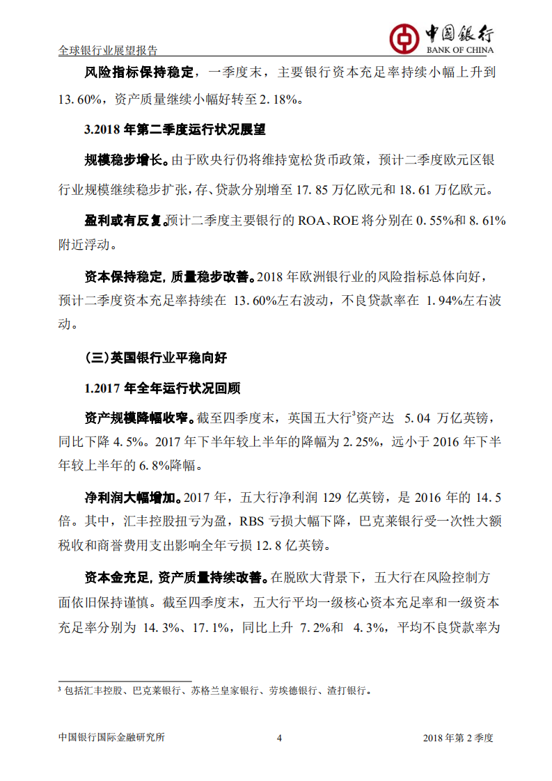2018年Q2全球银行业展望报告.pdf 第5页