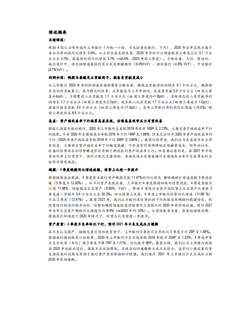 2020年中国上市银行年度分析报告.pdf 第1页