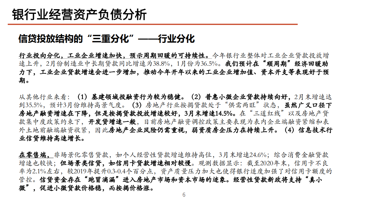 2021年银行业经营资产负债及当前流动性形式分析报告.pdf 第6页