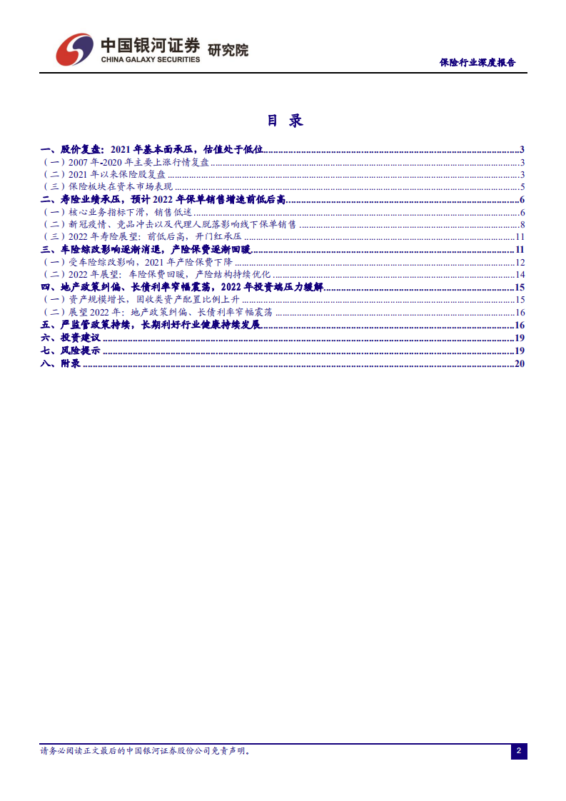 保险行业深度报告：估值低位，静待负债端拐点显现-211230.pdf 第3页