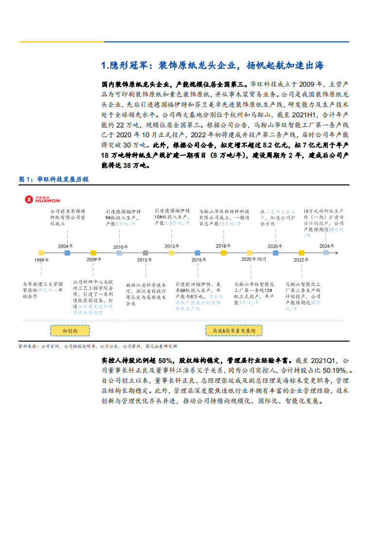 2021年华旺科技公司盈利能力与装饰原纸行业研究报告.pdf 第4页