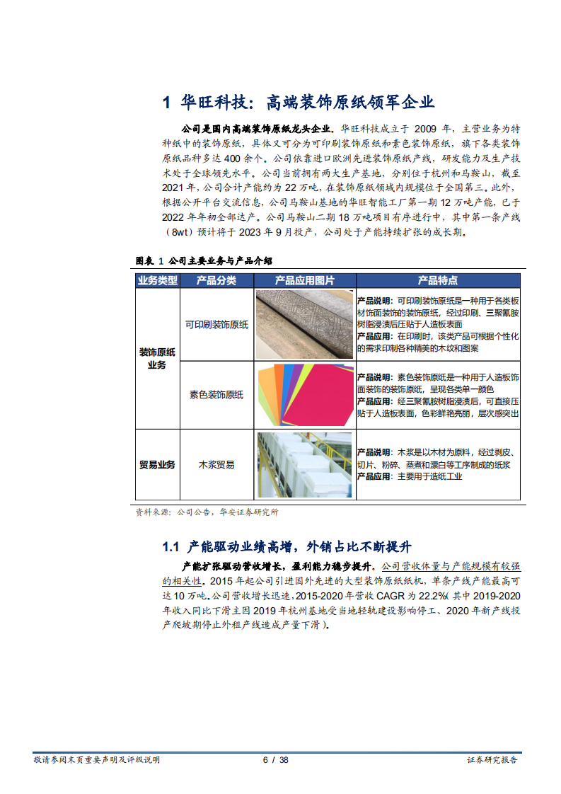 2022年装饰原纸行业高端化趋势及华旺科技竞争优势分析报告.pdf 第5页