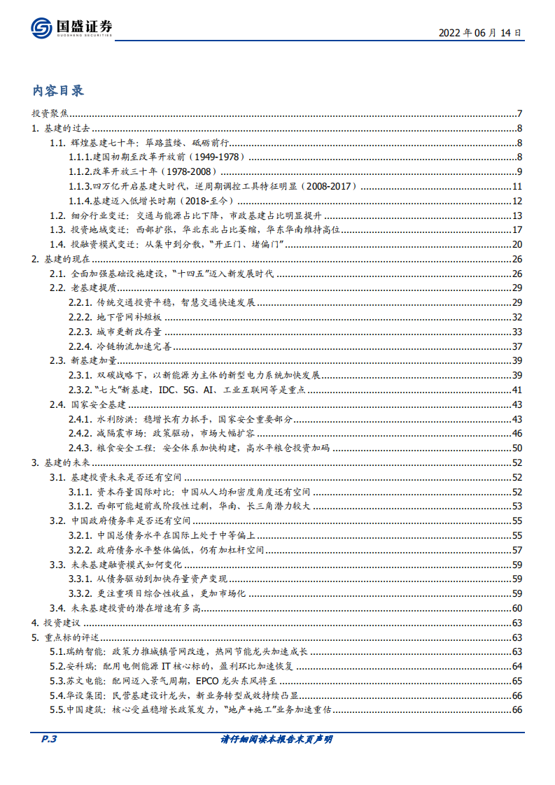 建筑装饰行业：基建发展历程变迁、十四五新时代现状及未来空间分析-220614.pdf 第3页