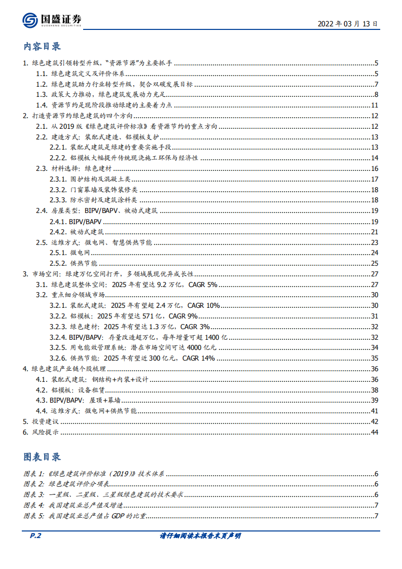 建筑装饰行业专题研究：搭建绿色建筑分析框架，把握行业浪潮投资机会-220313.pdf 第2页