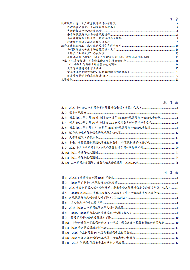 2021年证券行业资产质量与大资管业务分析报告.pdf 第1页